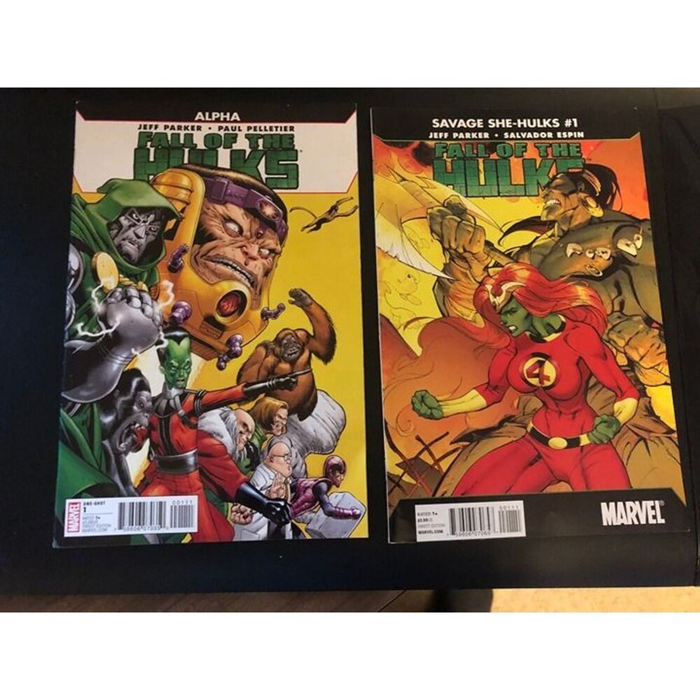 Fall of the Hulks: Red Hulk #1+ Alpha Gamma Savage She-Hulks #1